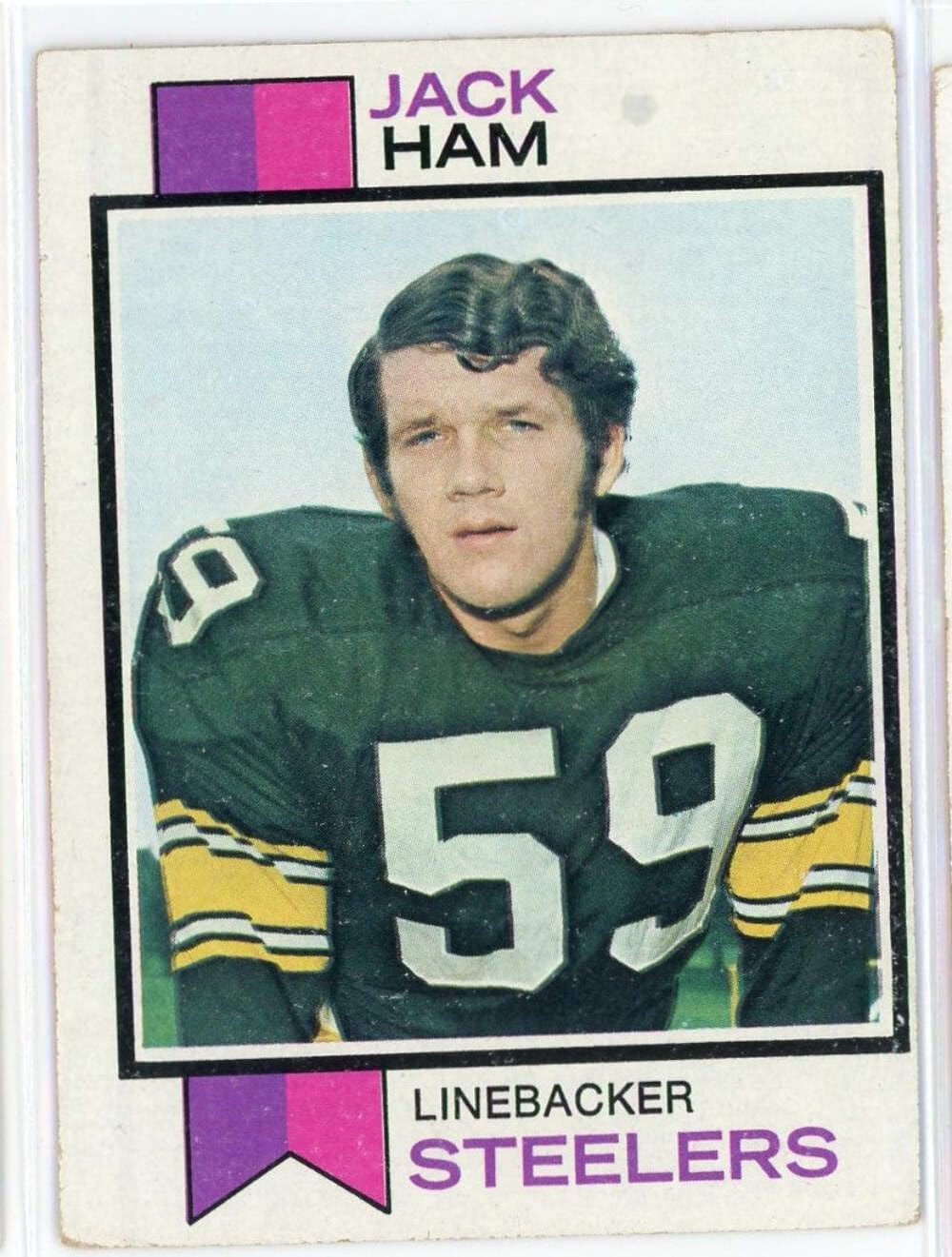 Vintage 1973 Topps Jack Ham #115 Rookie RC Football Card