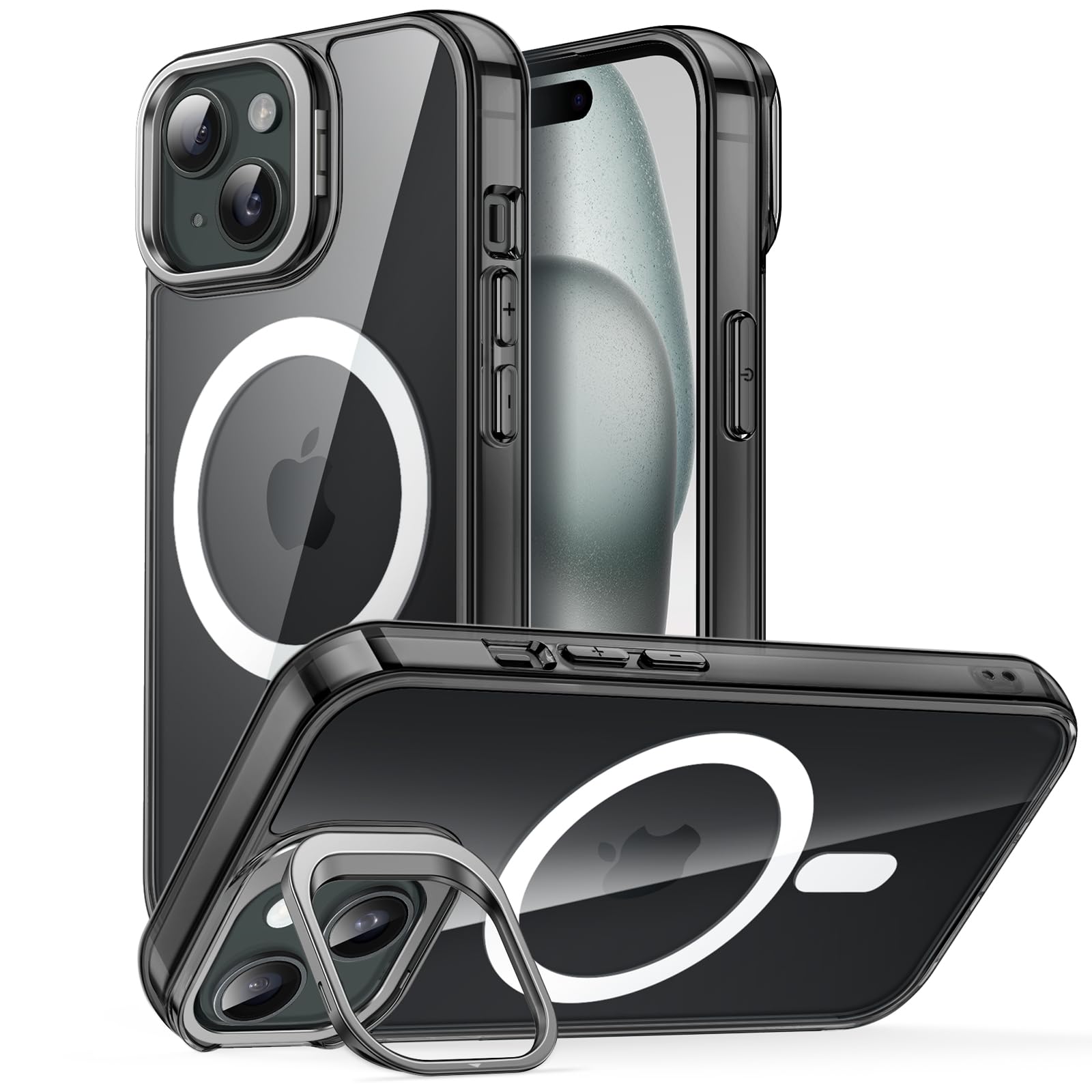 Jetech Cover Cavalletto per Iphone 15 Pro Max 6,7 Pollici