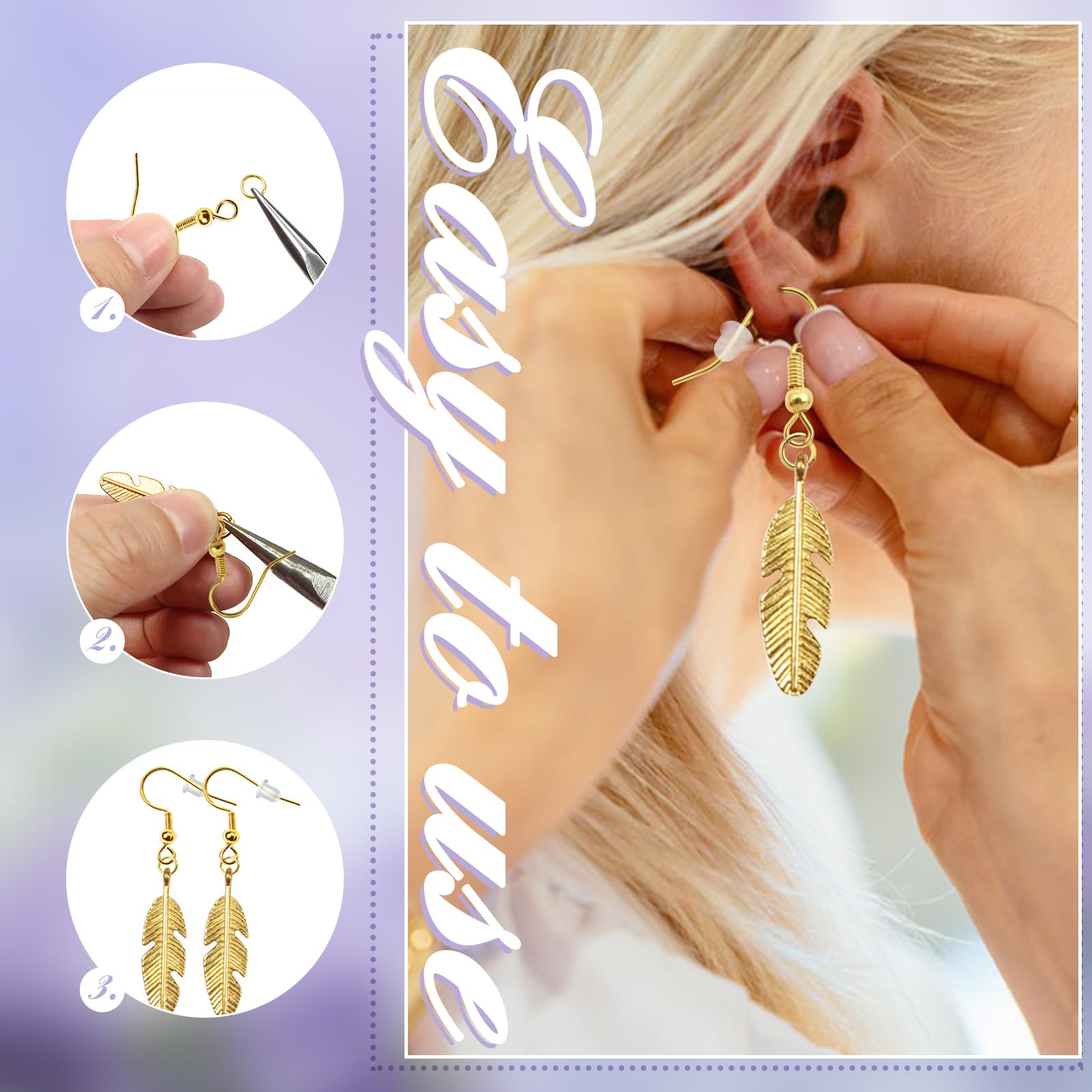 新商品⭐ 100個 イヤリングフック フレンチイヤーワイヤー 18mm 新商品⭐ 100個 イヤリングフック フレンチイヤーワイヤー 18mm