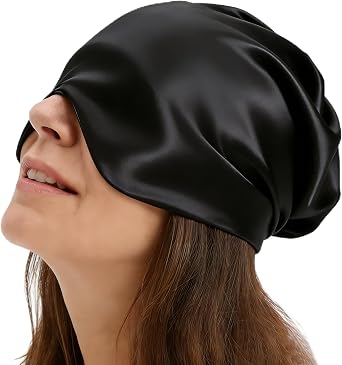 Faraday Hat,EMF Protection Sleeping Cap,Silver Fabric Bonnet for Sleeping,EMF Hat Blocks 99% of WiFi,Bluetooth,Cell Towers,5G 4G Shielding