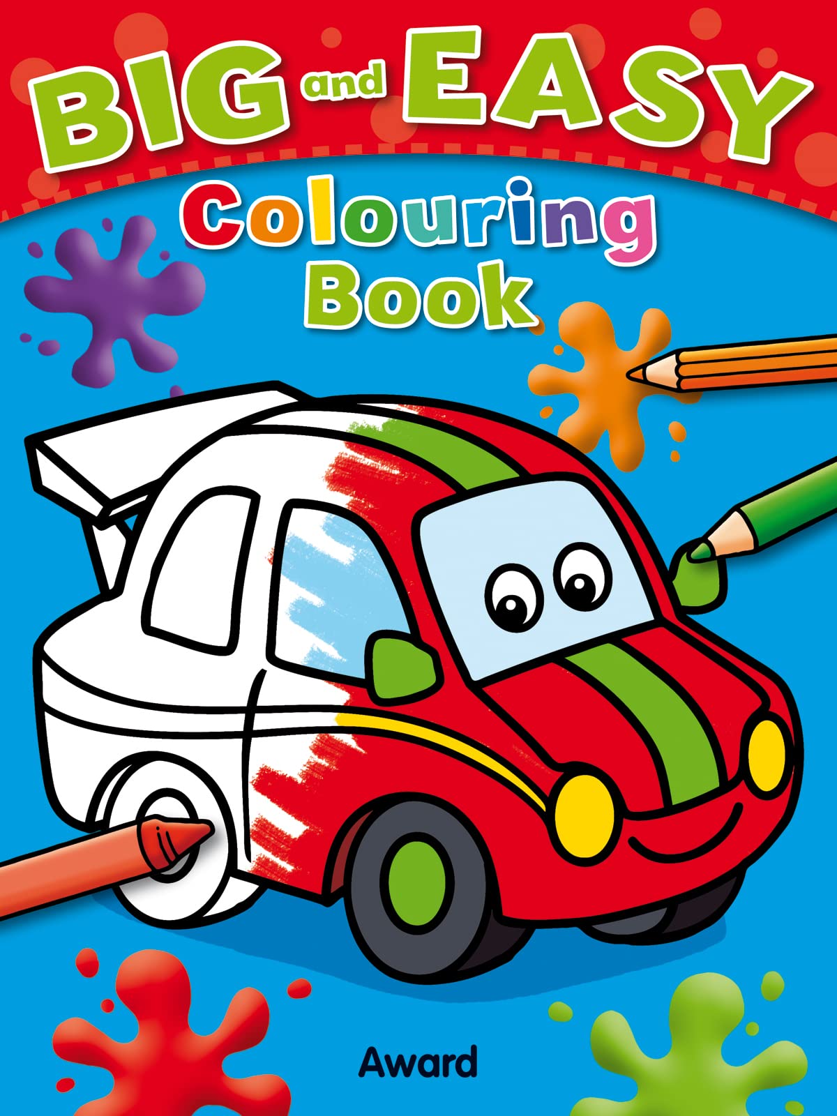 Big & Easy Colouring Book: Car
