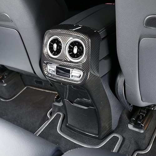 Miniatura 4 de Cubierta de salida de aire acondicionado trasera para Mercedes Benz Clase G 2019 2020, material ABS, adhesivo para ventilación de aire trasero