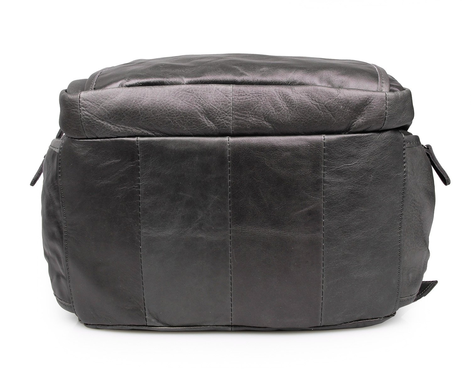 cheap black leather backpack Bowery Leather Laptop Backpack, Grizzly Leather by WaterField Designs, Men's Leather Backpack, Men's Backpacks, Made in USA Backpack