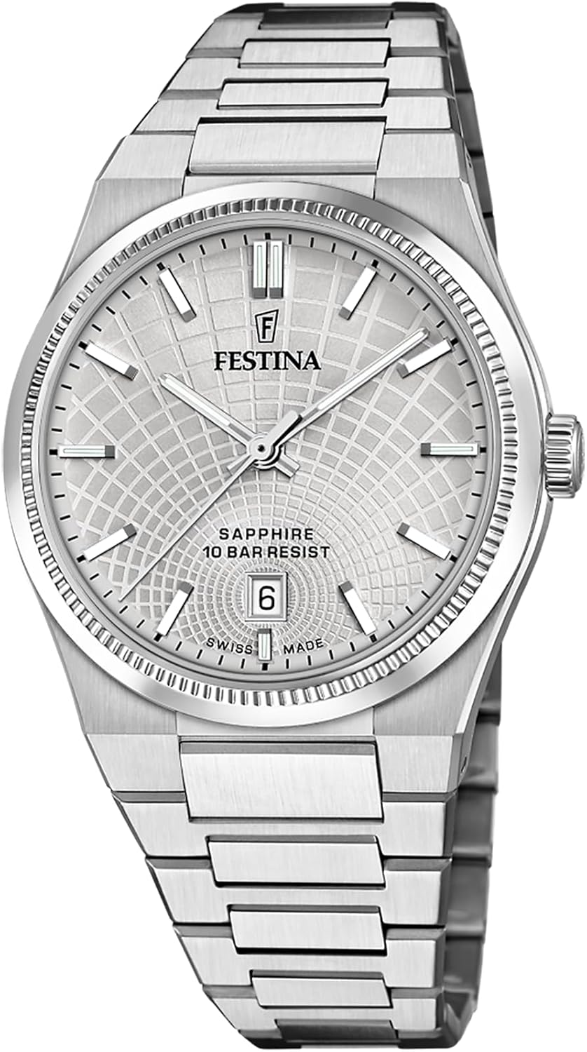Festina メンズ腕時計 F20051/2 Rivé ステンレススチールケース 316l シルバーメッキ ステンレススチールストラップ 316l シルバー、グレー、グレー、F20051_2, グレー, F20051_2。 Amazonで販売中 Festina メンズ腕時計 F20051/2 Rivé ステンレススチールケース 316l シルバーメッキ ステンレススチールストラップ 316l シルバー、グレー、グレー、F20051_2, グレー, F20051_2。 Amazonで販売中