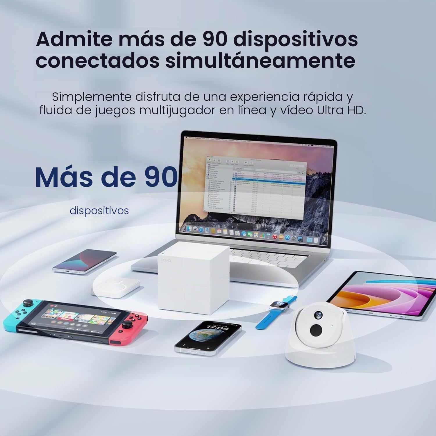 Tenda Nova Mw6 Router Mesh Wi-Fi Ac1200 Dual Band Mu-Mimo 2-Pack