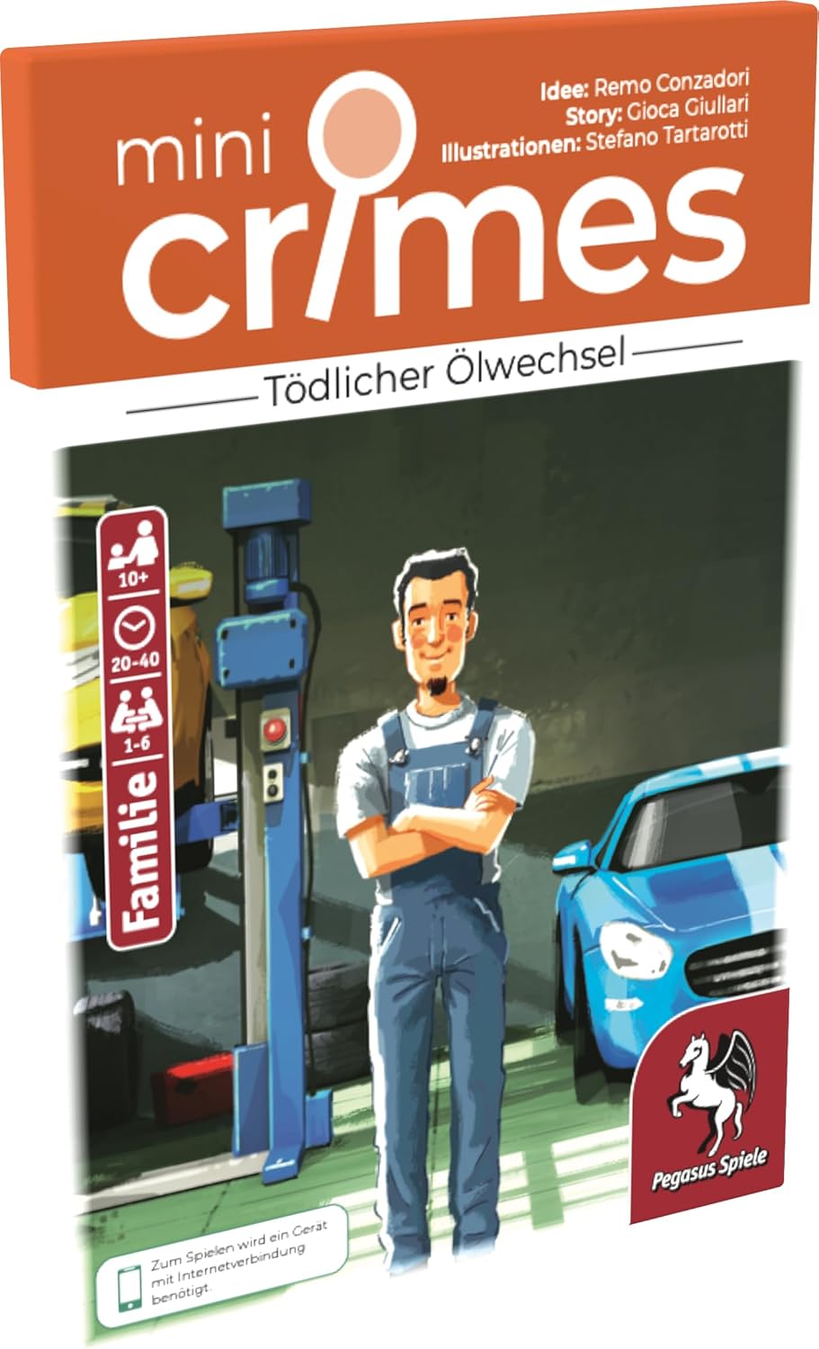 Pegasus Spiele MiniCrimes - Deadly Oil Change