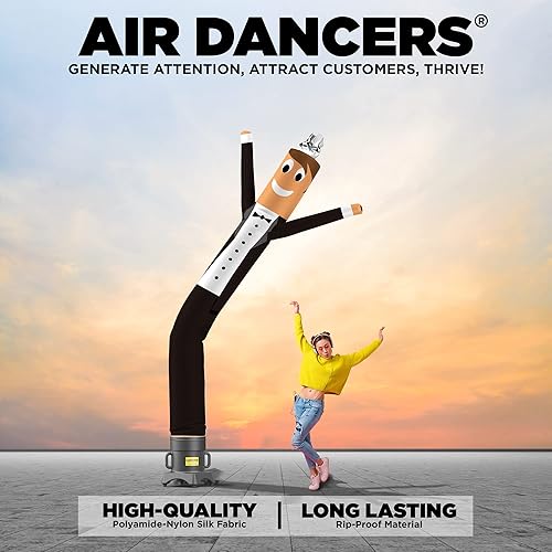 Miniatura 3 de LookOurWay Air Dancers - Tubo inflable para hombre, tubo inflable de 10 pies de alto para promoción de negocios (soplador no incluido), temática de
