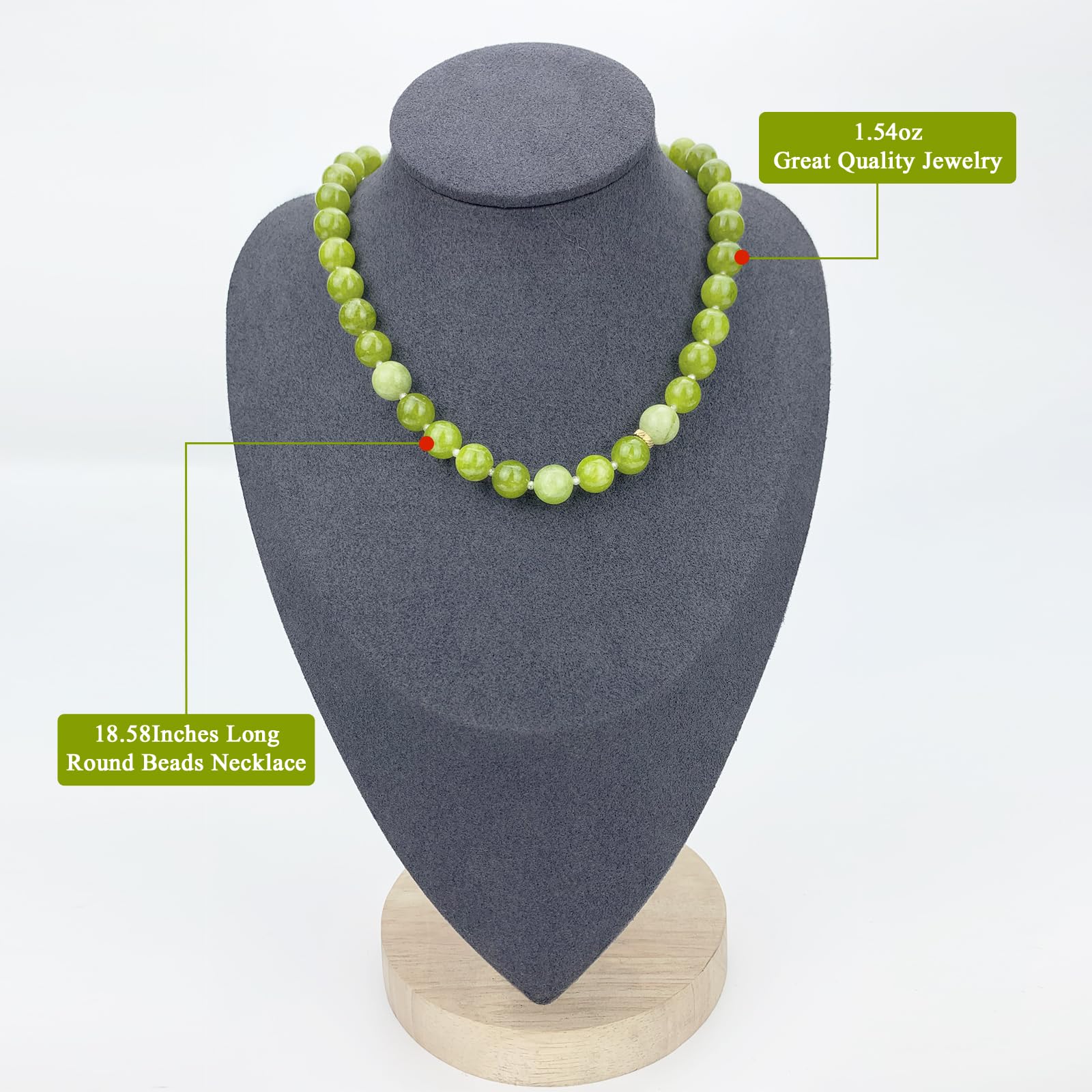 Pietra preziosa con perline da donna, girocollo con perline in pietra naturale colorata Boho, gioielli da spiaggia estivi, regalo per donne