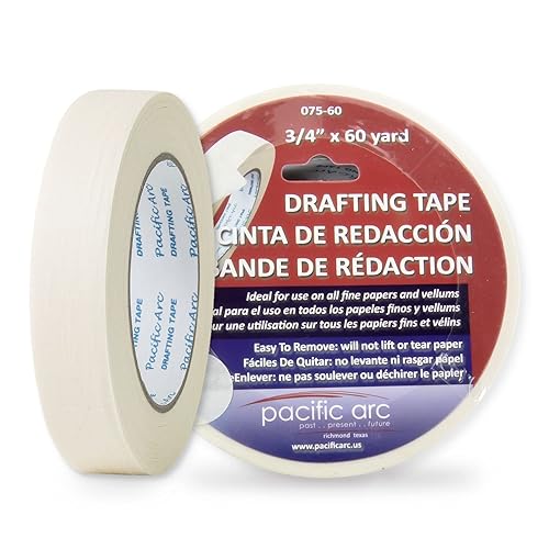 Cinta de dibujo Pacific Arc 34 pulg x 60 yd rollo Cinta de dibujo Pacific Arc 34 pulg x 60 yd rollo