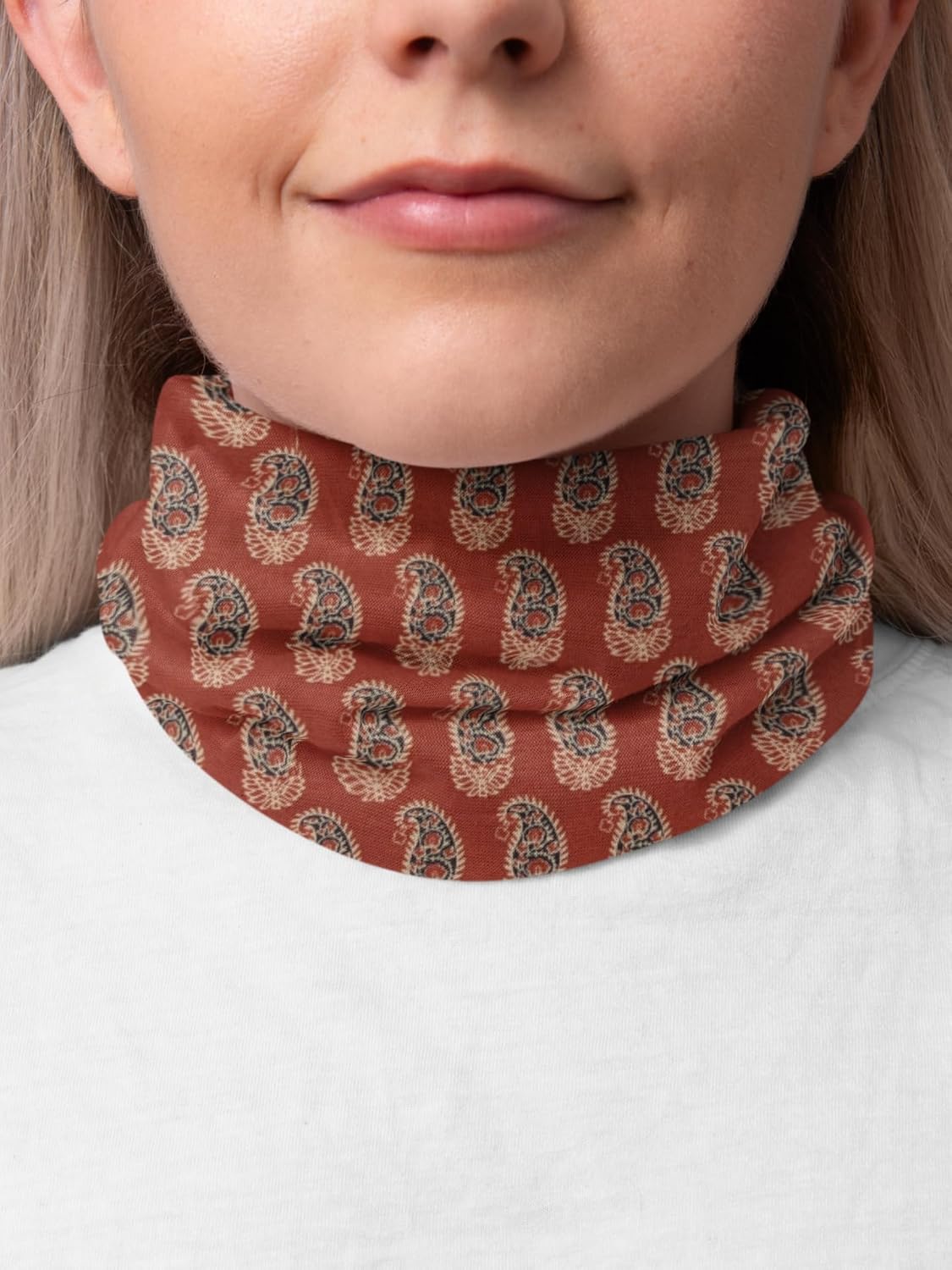 AVKA Studio 100% Cotton Bandanas/Handkerchief for Women, 20X20 In, 2 pack - Image 7