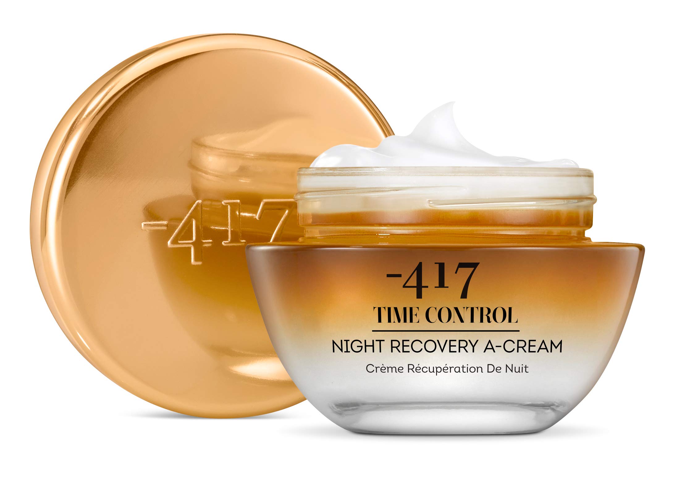 Dead Sea Cosmetics Time Control Recovery A Night Recovery Cream & Face Moisturizer, Wrinkle Recovery Anti-Aging Face Cream