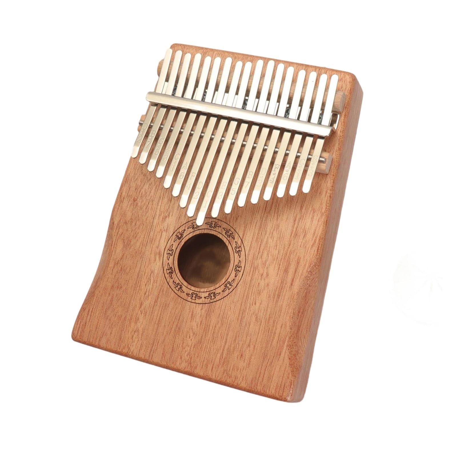 Set Di Strumenti Musicali Kalimba Kalimba Portatile In Legno Massello Per Principianti E Adulti Pianoforte A Pollice A 17 Note(2)