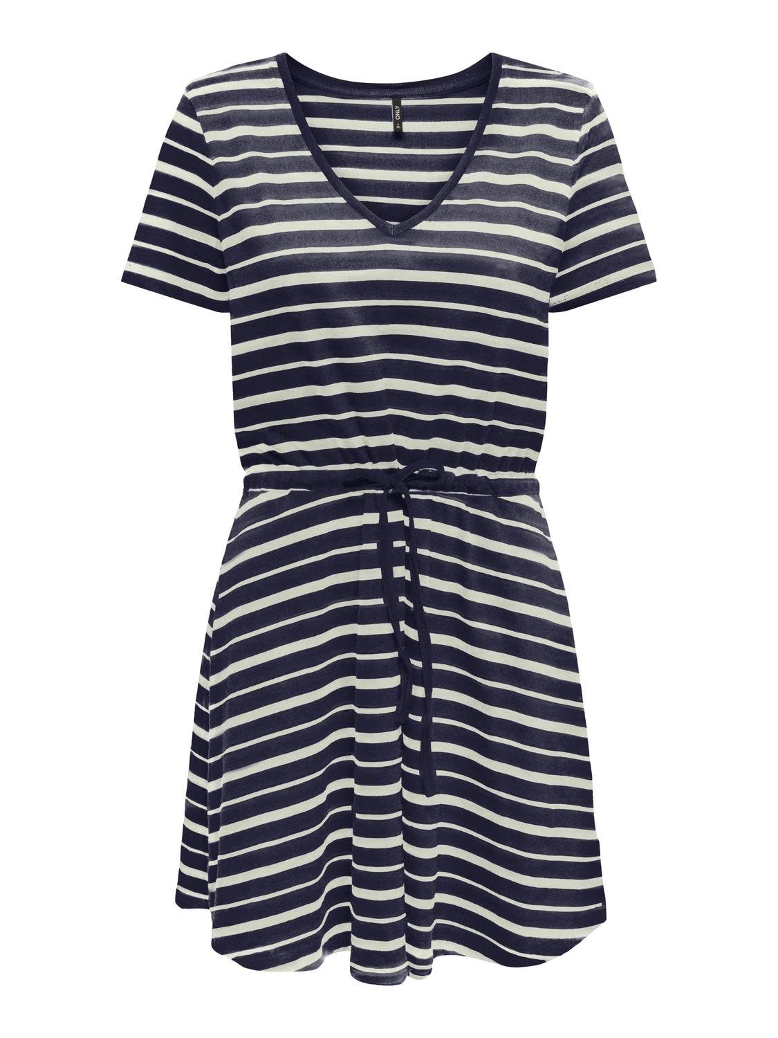 Only Onlmay S/S V-Neck Short Dress Jrs Noos Vestido Corto para Mujer