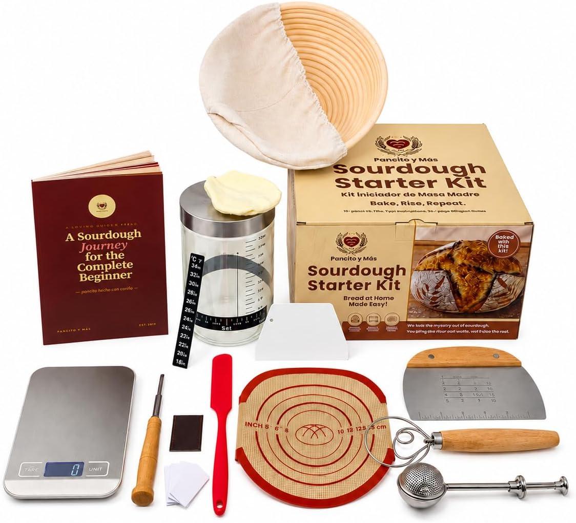 Sourdough Starter Kit for Beginners with Digital Scale