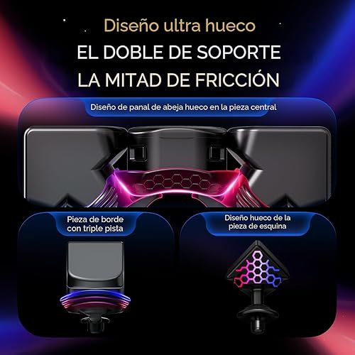 Miniatura 5 de GAN 16 Maglev Max Speed Cube 3x3 magnético, estabilidad de potencia, Handfeel Max Speedcube profesional, rompecabezas rompecabezas para niños y