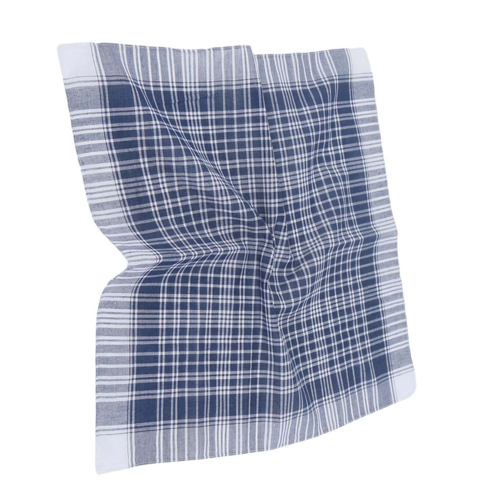 NEWFT Classical Handkerchiefs Soft Fabric Washcloth with Strong Absorbency Towel Wash Cloths Features Washcloth Polyester Handkerchiefs Bulk
