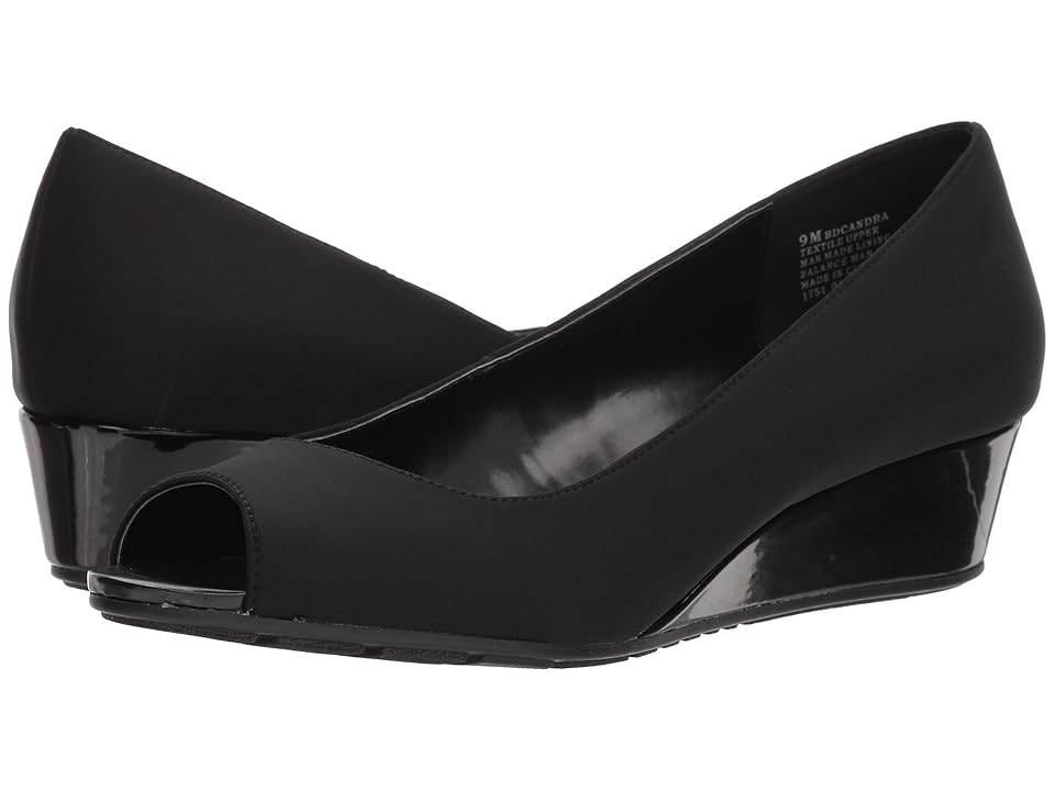 

Bandolino Candra (Black Lycra) Women's Wedge Shoes