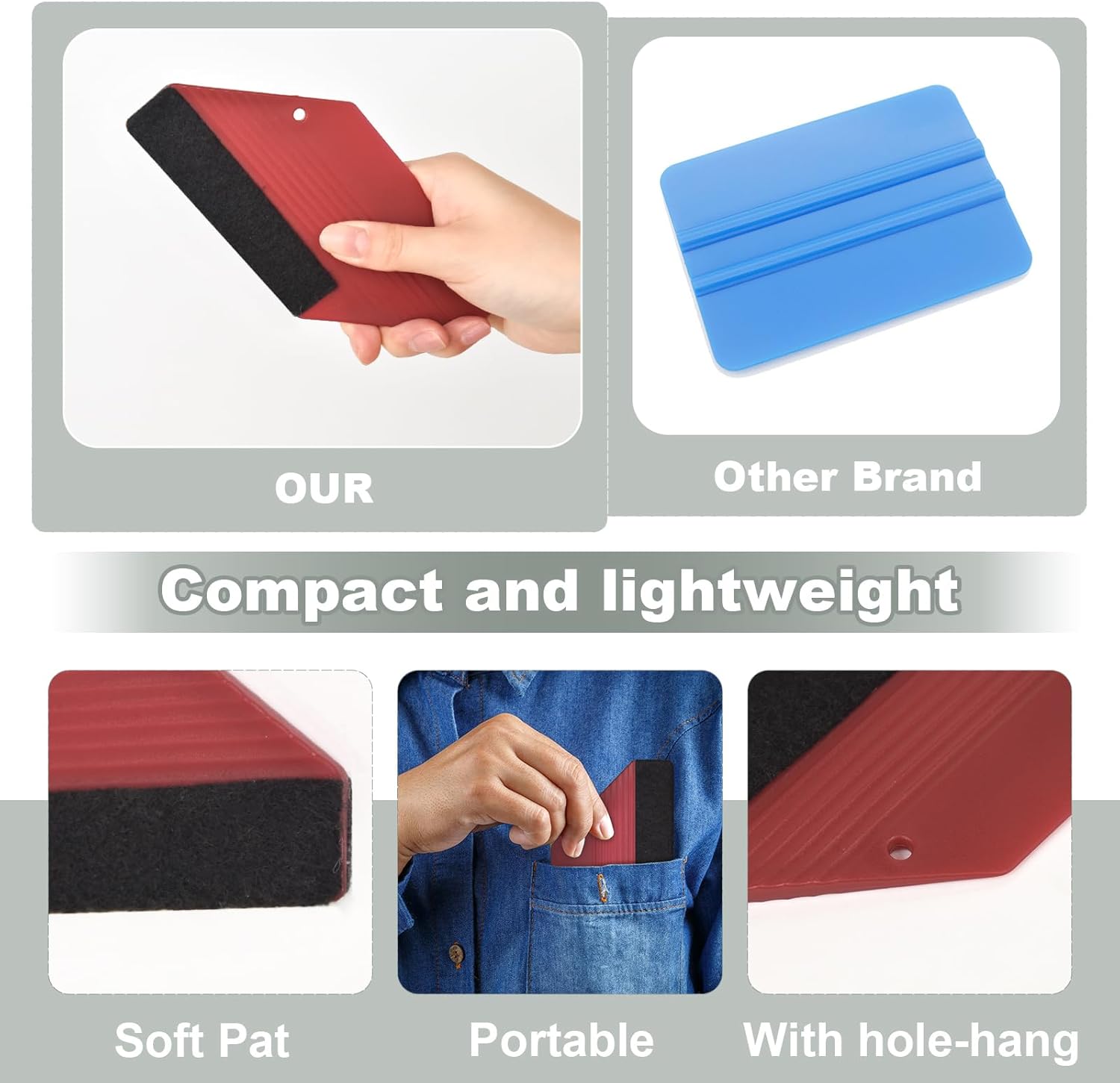 White Wood Wallpaper+Wallpaper Smoothing Tool Kit