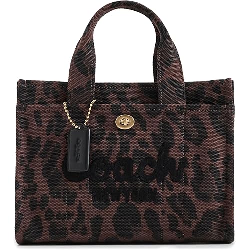 COACH Women's Camo Printed Canvas Cargo Tote 26