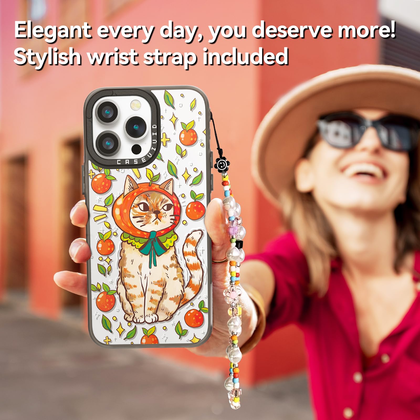 Aazon.co: Cisland Copatible For IPhone 14 Case Cute With Strap Stand - View #4