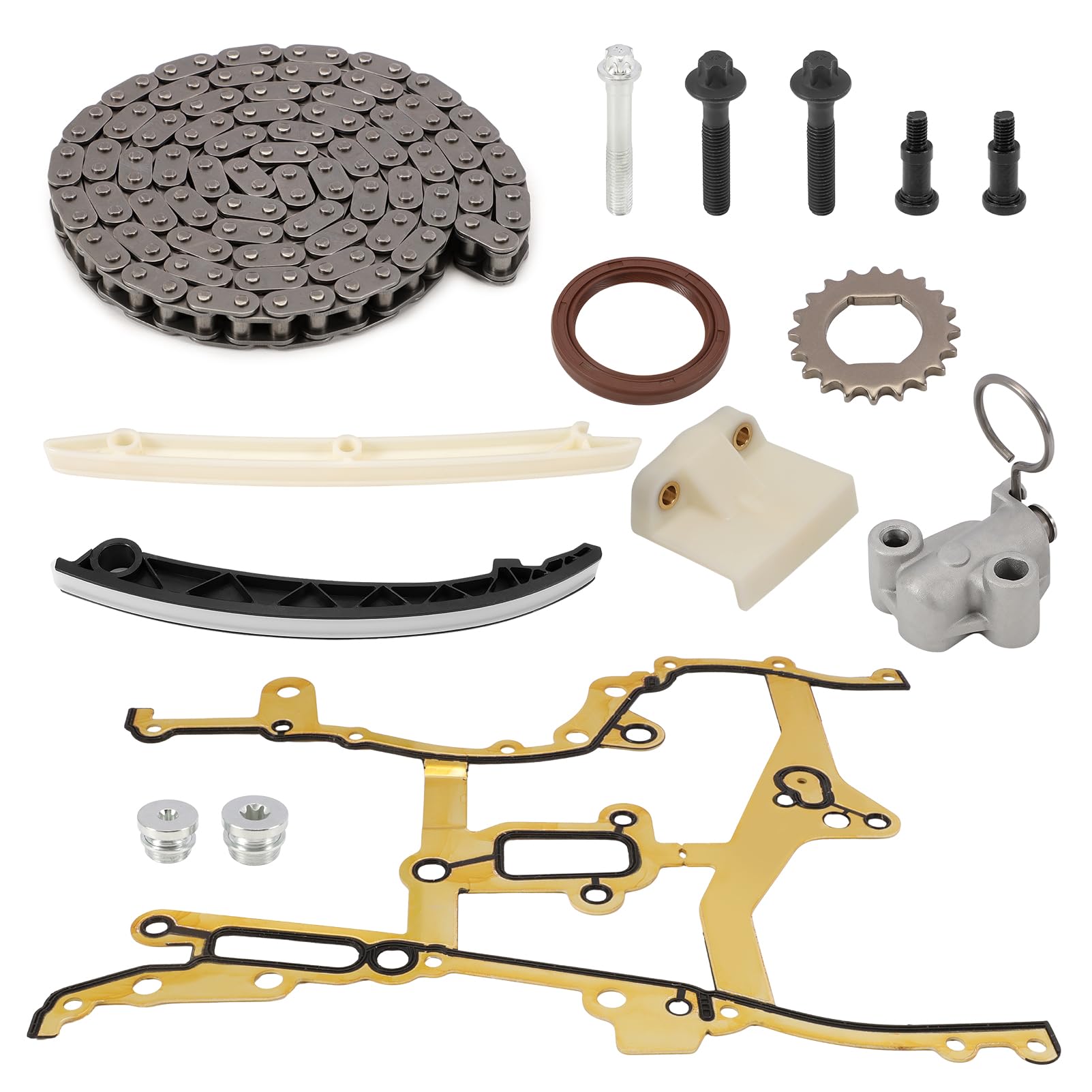 Kit chaîne de distribution 55562234 compatible avec Astra J P10 Corsa D S07 Corsa E X15 Insignia A 1.2L 1.4L Aveo T300 Cruze J300 J305 J308 5636360 90529570 637241 55353997 55353998