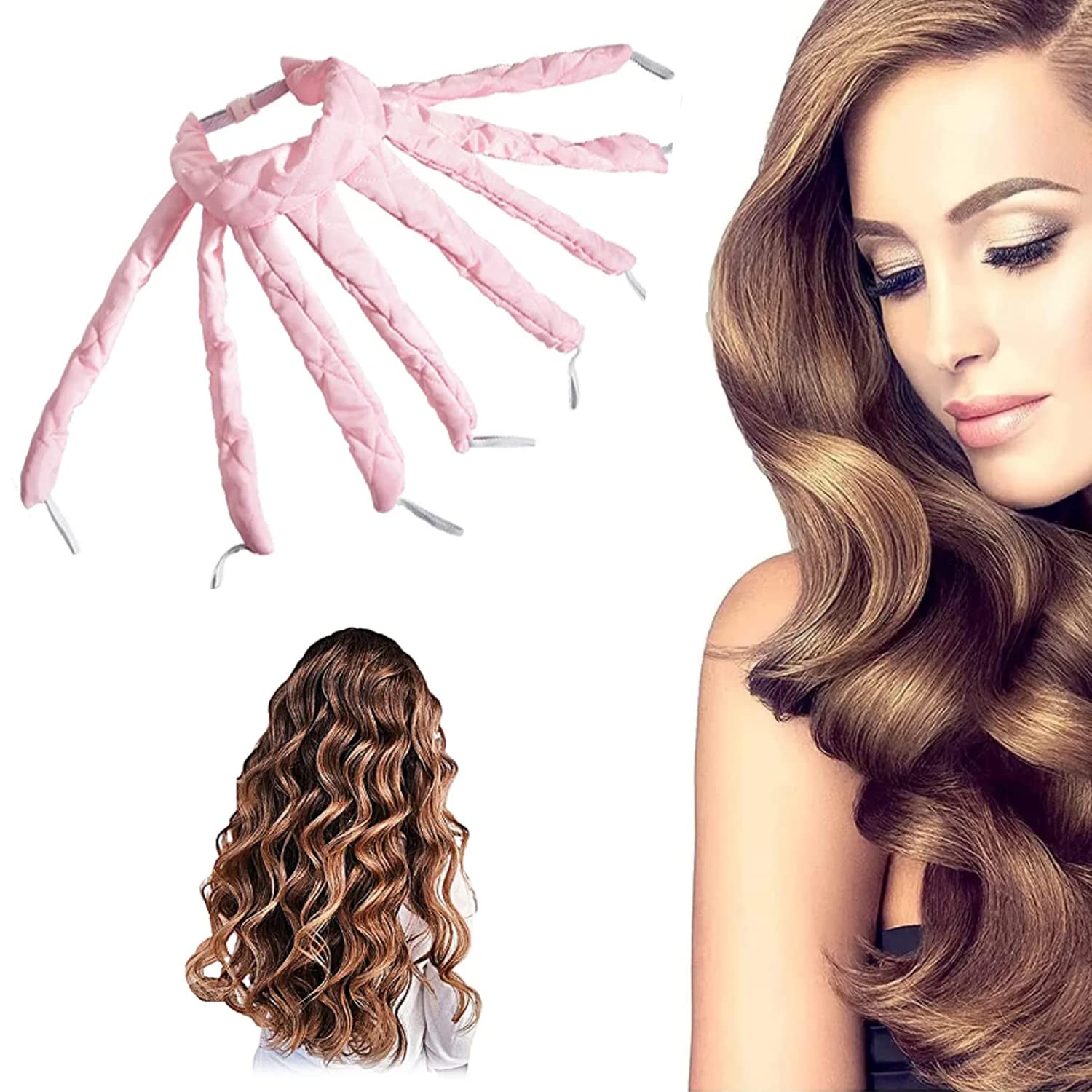 Octopus Heatless Curlers Headband No Heat Curling Rod Headband Diy