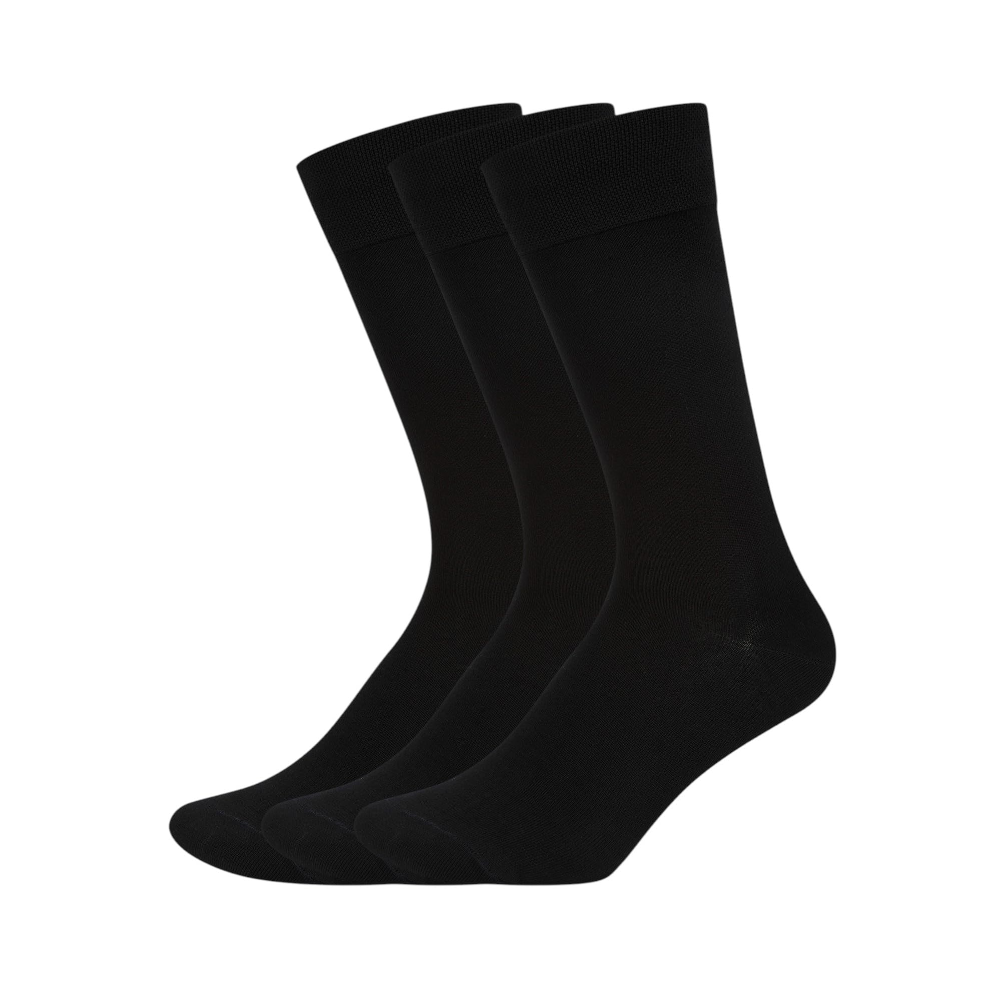 BALENZIA Men's Polka/Patterned Crew/Calf Length Formal Socks Combo Pack of 4|Modal Socks for Men-image-16
