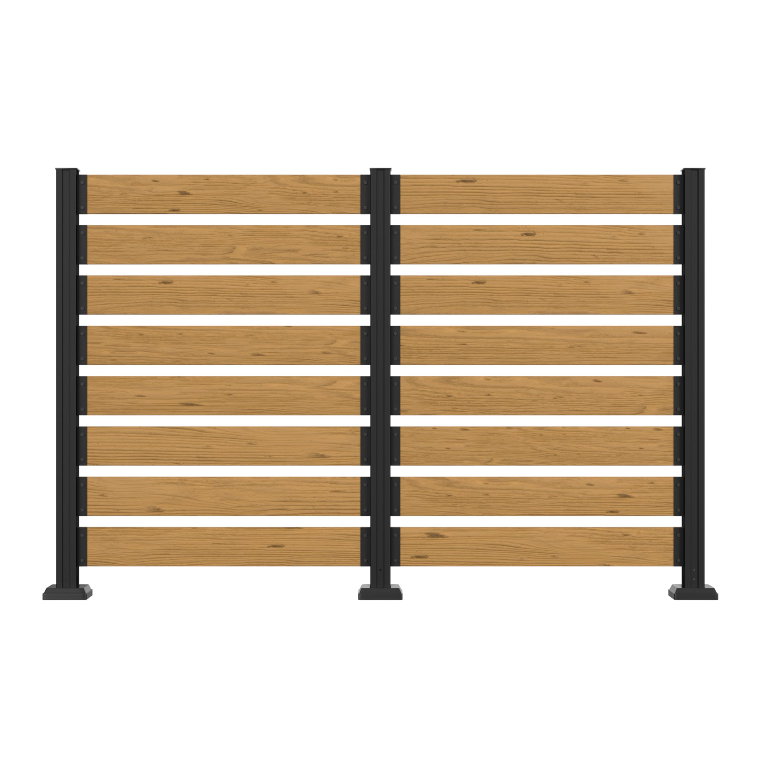 MUPATER Wooden Privacy Screen