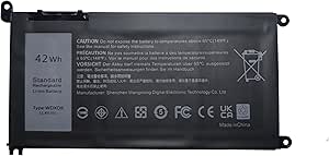 WDX0R Laptop Akku Für Dell Inspiron & Latitude Series - 42WH Kapazität