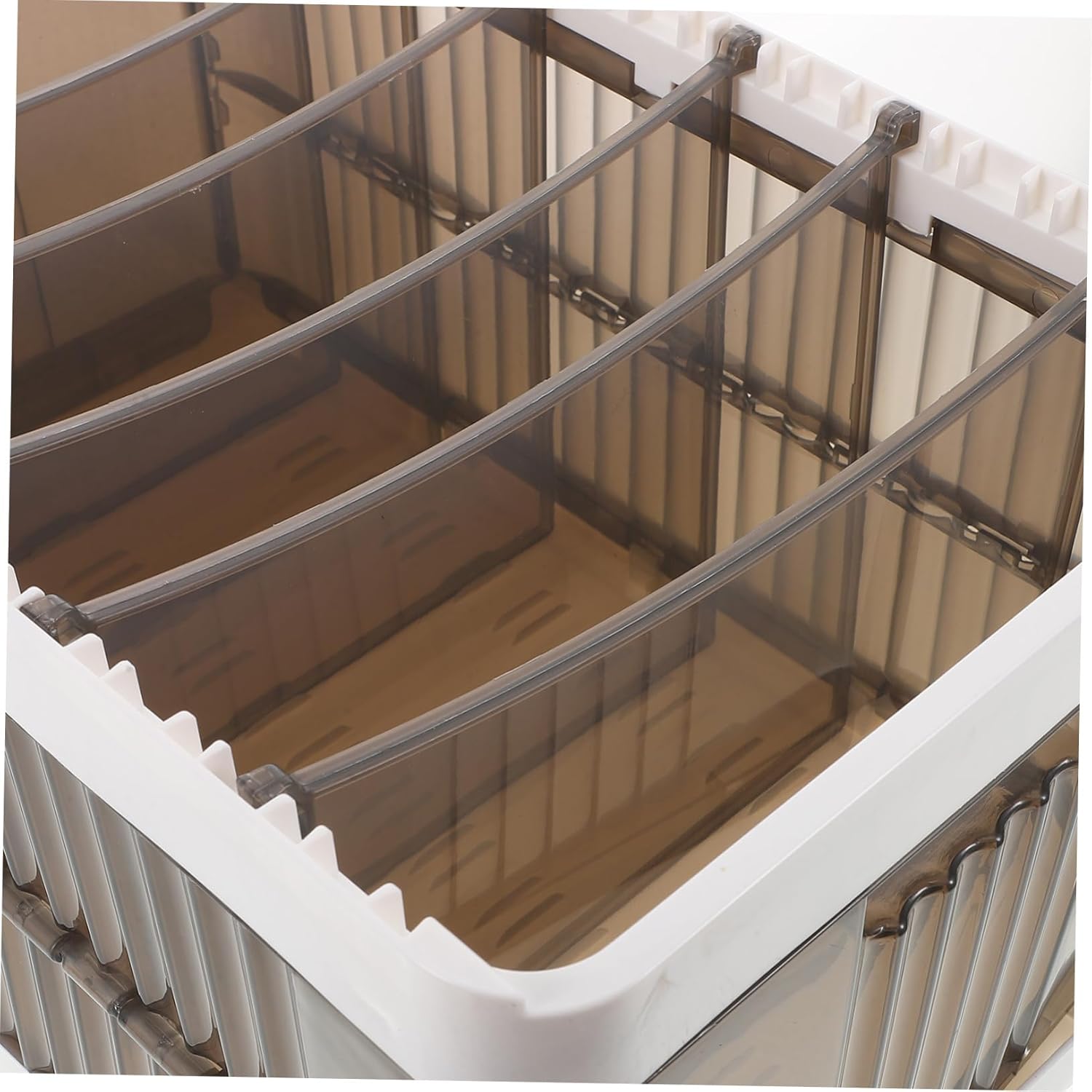 Wardrobe Clothes Organizer with Foldable Storage Box for Clothing Socks and Underwear Efficient Organizer for Tidy Closets