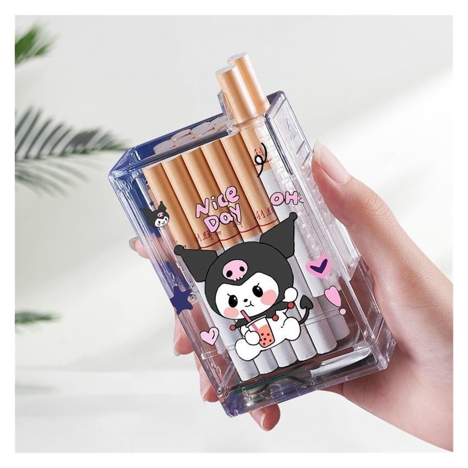 Multifunctional cigarette case and lighter 2-in-1, large-capacity  rechargeable e-cigarette case, windproof lighter, Hello Kitty cartoon  lighter (Color : ZZ) | Amazon.com.br