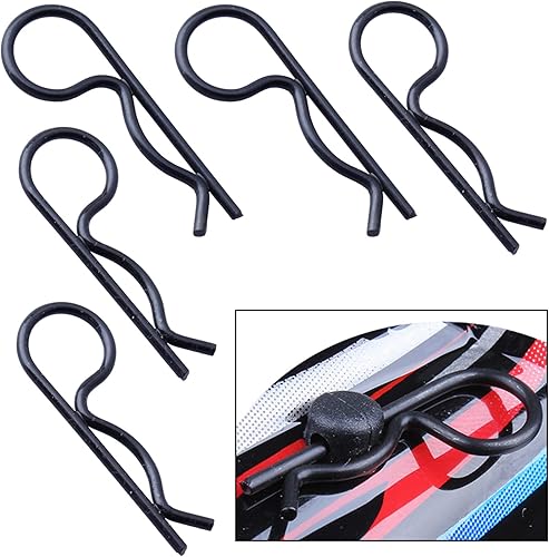 Miniatura 2 de Paquete de 200 clips universales de cuerpo RC y arandelas de cuerpo de espuma para todos los modelos de escala 1/8 1/14 Redcat Axial SCX10 Losi HPI