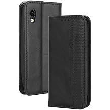 Case Compatible with Cubot Pocket P50, PU Leather flip Cover Compatible with Cubot Pocket P50 Phone Case Black