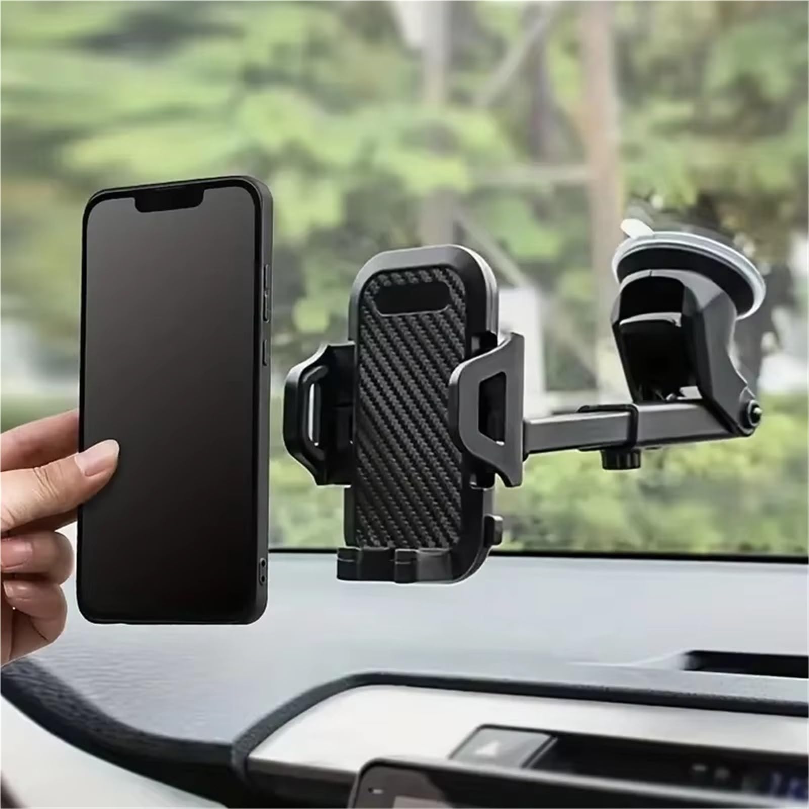 para Huawei Soporte Universal para Coche Soporte Teléfono Coche Gravity Soporte Montaje Clip Ventilación Aire Celda Móvil GPS Cuna Soporte Móvil Coche(with Sucker)