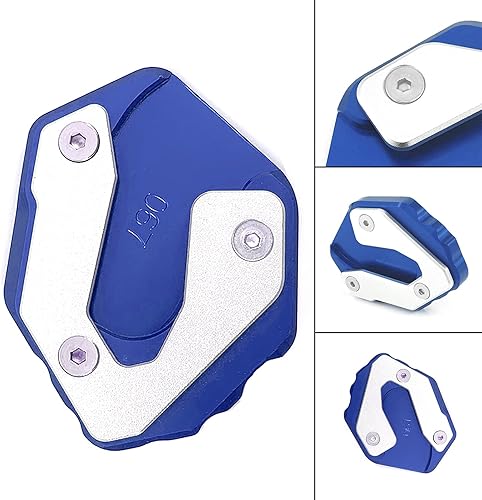 Miniatura 5 de Almohadilla de extensión de pie para motocicleta, soporte lateral, placa de soporte para Yamaha MT09 2014-2018 MT09 TRACER 2015-2017 XSR900