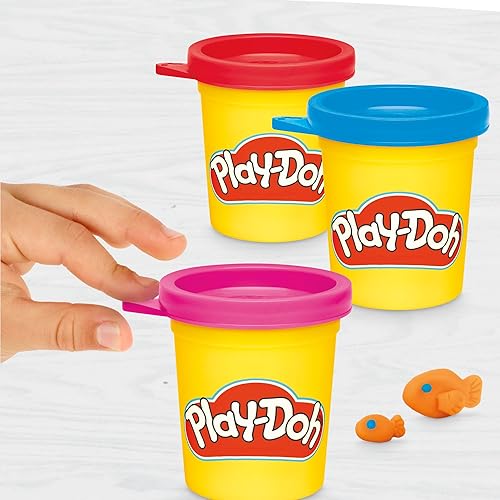 Miniatura 8 de Play-Doh Disney Junior Mickey Mouse Clubhouse, Stamp & Go Megapack con Mickey, Minnie y Donald, artes y manualidades, juguetes preescolares para