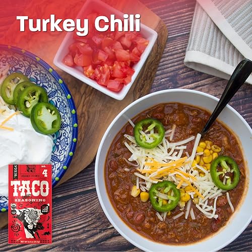 Miniatura 4 de Riega Condimento orgánico para tacos, mezcla perfecta de especias Tex Mex para martes de tacos y chile (Taco, 0.9 onzas (paquete de 1))