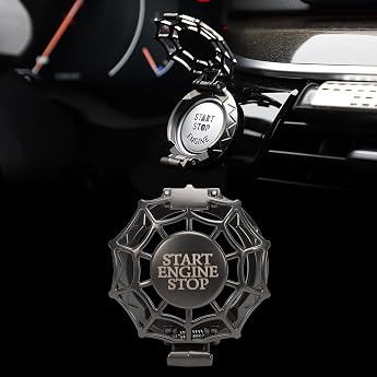 TOMALL Auto-Startknopfabdeckung Universal f r Auto Motorrad Start-Stopp-Knopfkappe Zierleiste Kratzfeste Motor-Z ndring-Schutzabdeckung Universal f r Autozubeh r Schwarz
