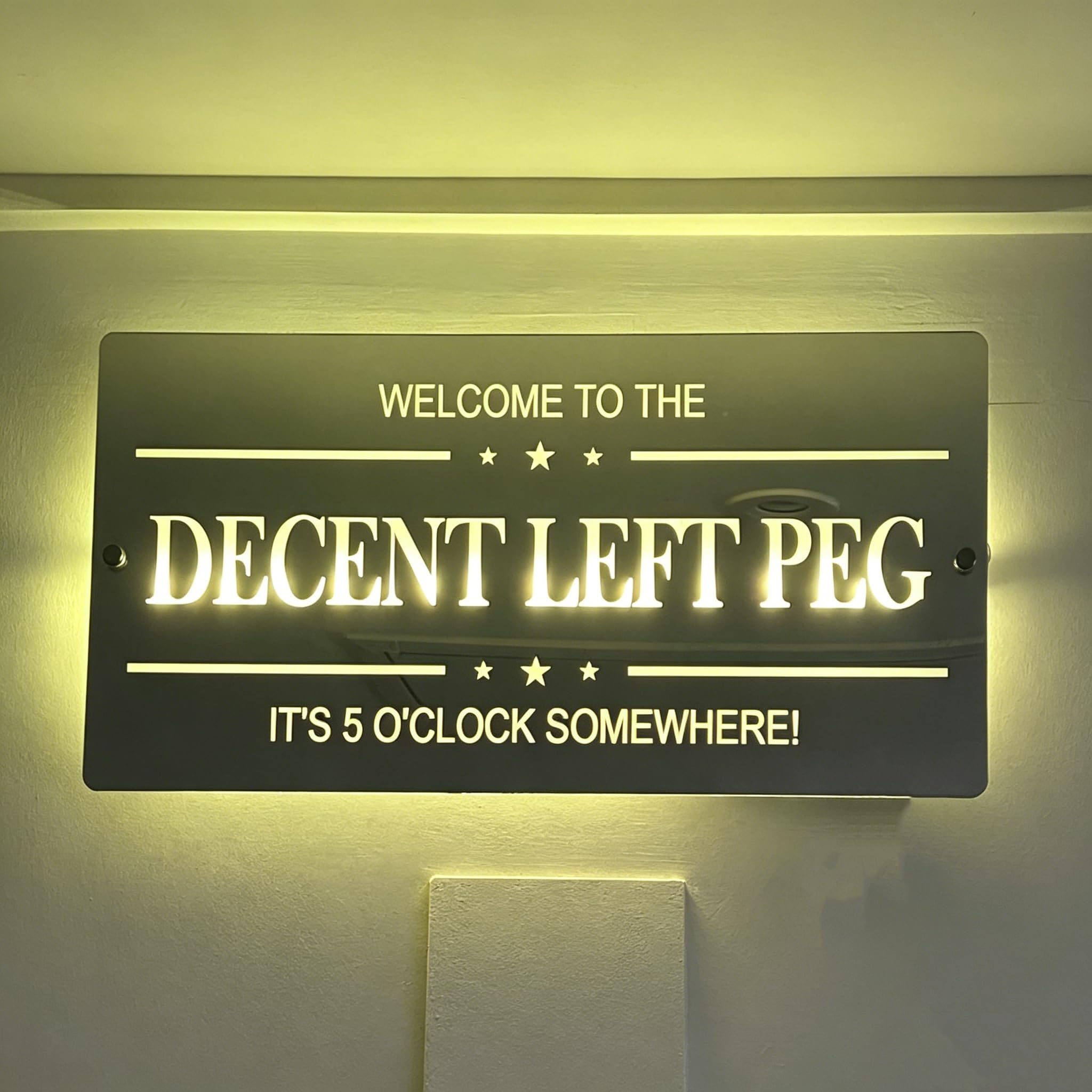 Personalized LED Bar Neon Sign Custom Mirrored Colorful Home Bar Neon Light USB Powered Drinking Name Sign for Pub, Bar, Man Cave Wall Decor Gift for Friends — image 1