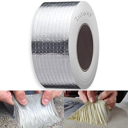 Zulaxy Leakage Repair Waterproof Aluminium Rubber Tape, Hot & Cold