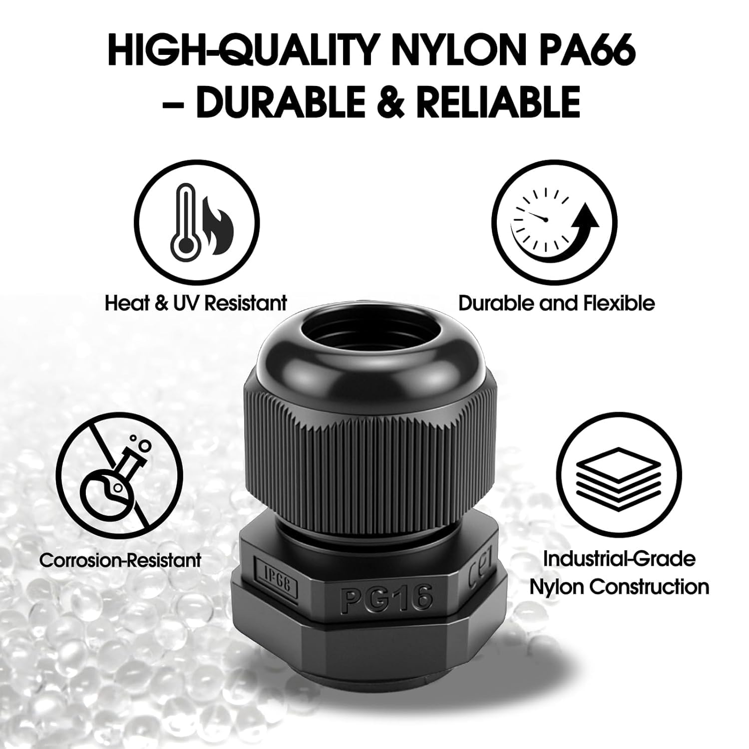 Waterproof Cable Glands - 25 Pack IP68 -6