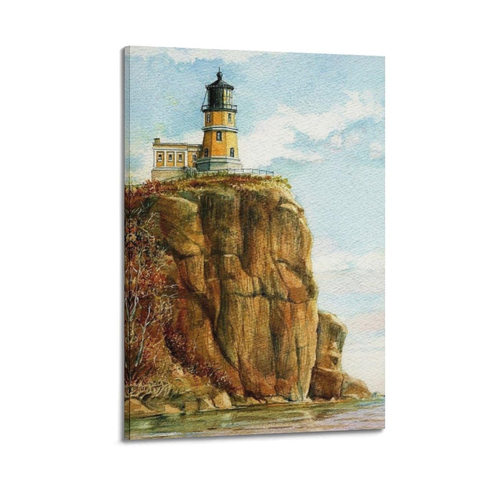 Impression sur toile phare JIDUHON tableau esthétique premium