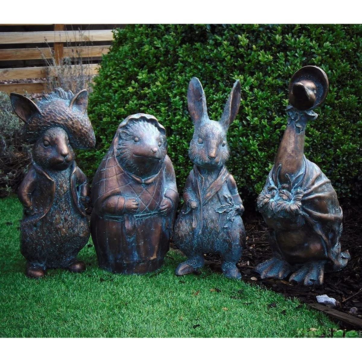Amazon.com: Bobbird Beatrix Potter Ornament Set, Peter Rabbit