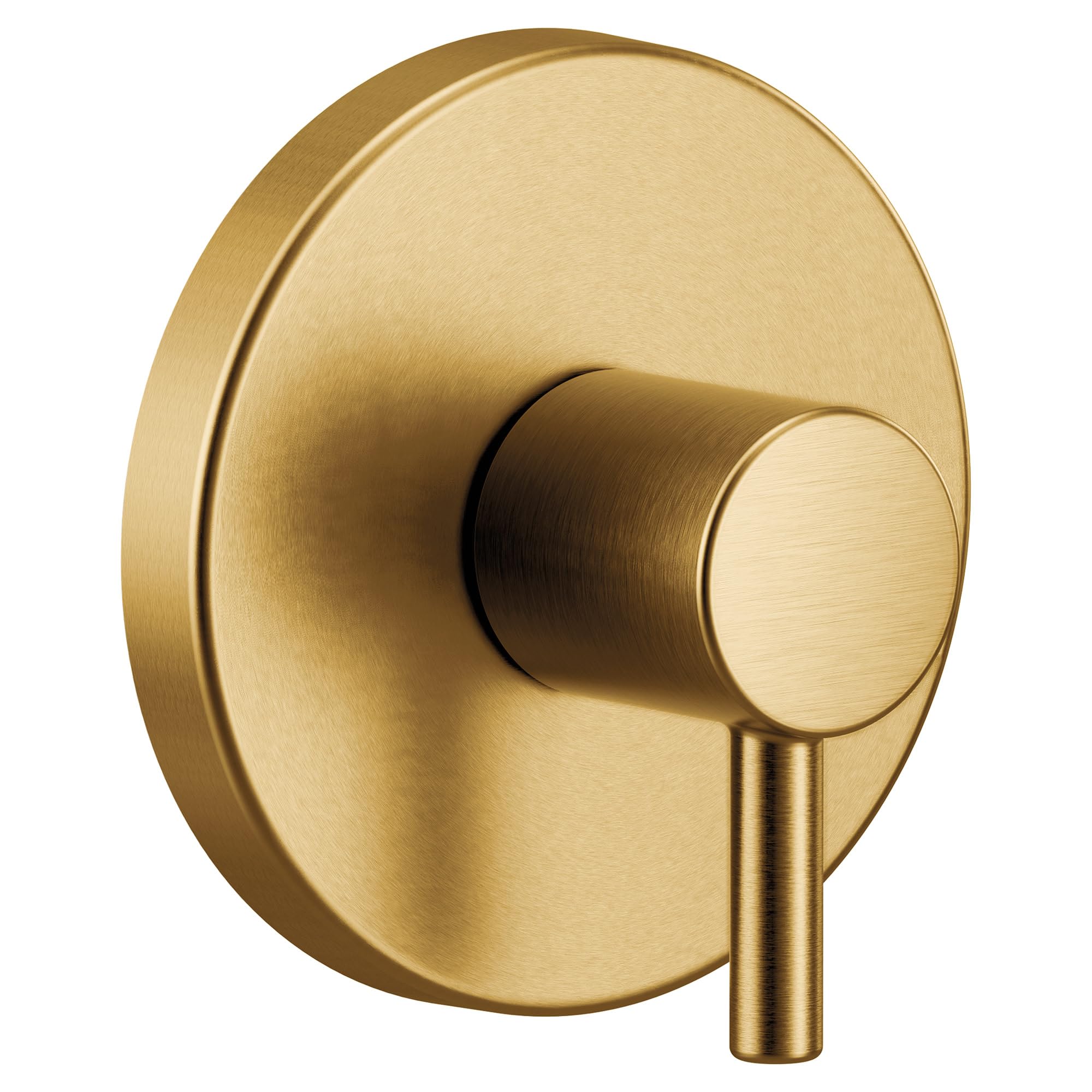 Photo 1 of Moen UT4191BG Align 1-Handle M-CORE Transfer Valve Trim Kit, Valve Required, Brushed Gold