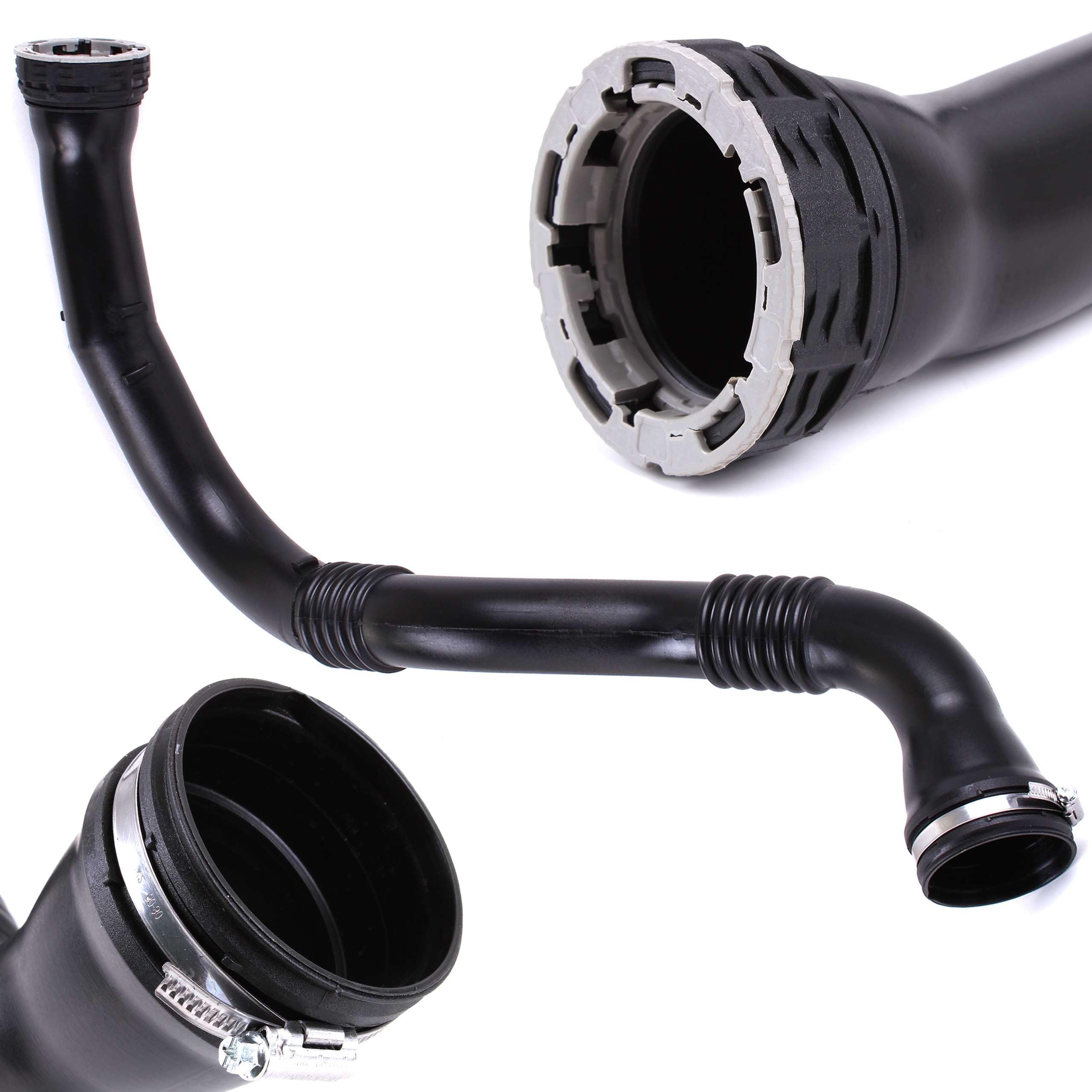 INLY Tuyau d'air turbo Tuyau de charge d'air Tuyau d'air de suralimentation Compatible avec Opel Insignia A 1.6 CDTi 13419441 13419442 1302288 (2015-2017)