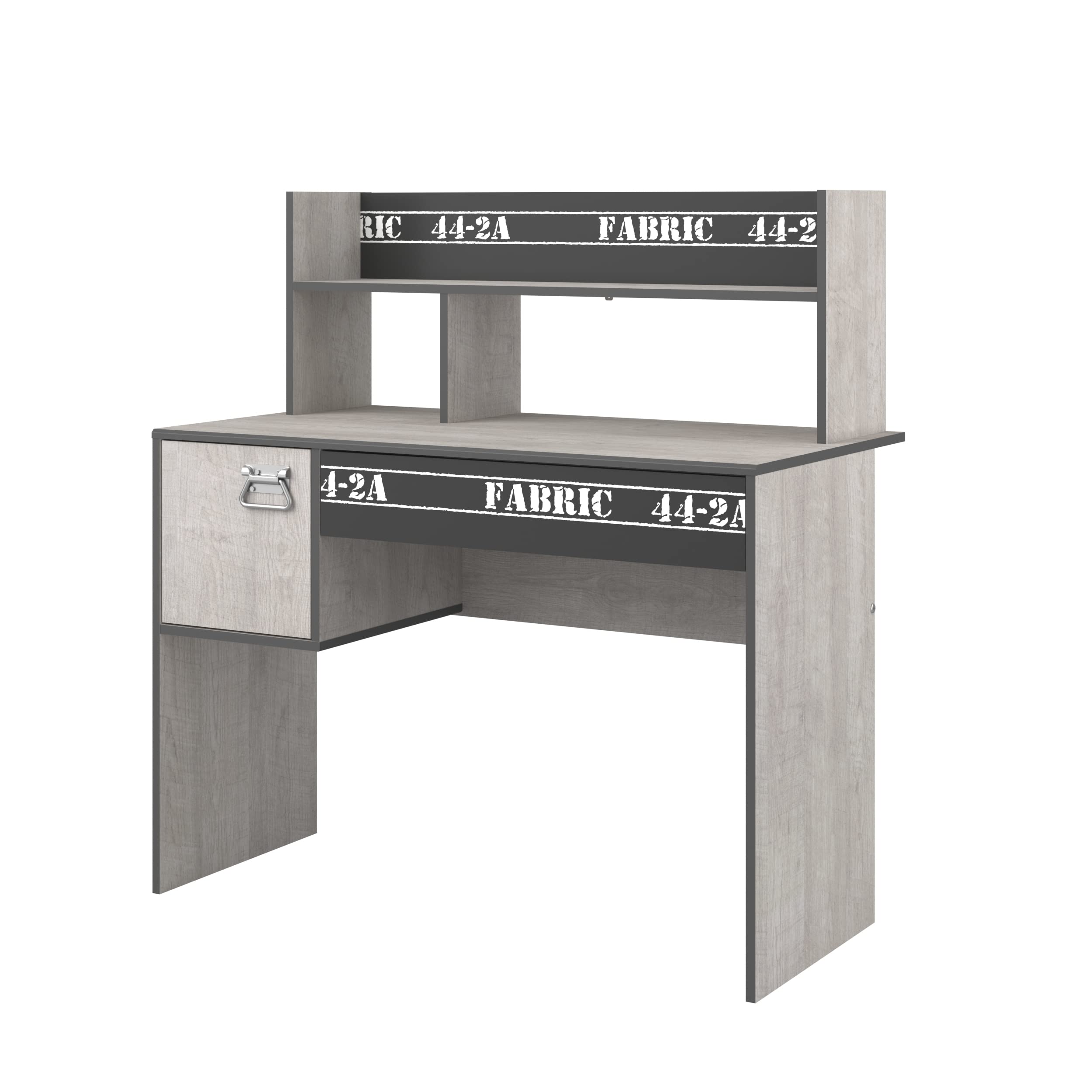 Jugendzimmer Fabric 12 von Parisot 5 teiliges Komplett Set in Esche und Grau…