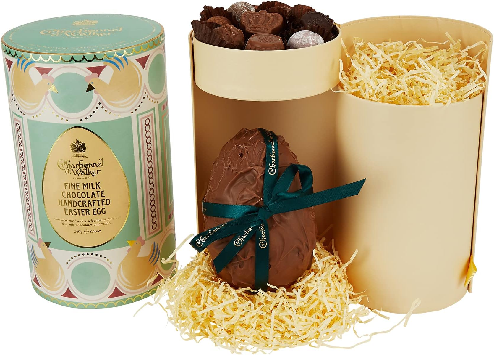 Milk Chocolate Easter Egg with Chocolates and Truffles