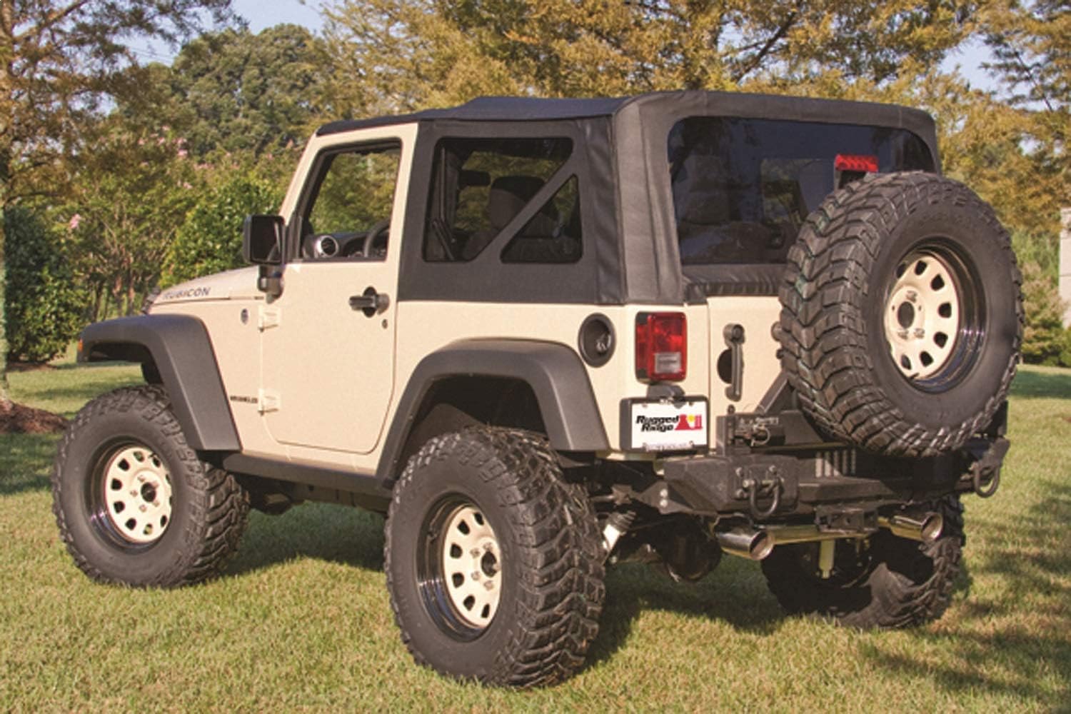 Rugged Ridge | Montana Soft Top, Black Diamond | 13766.35 | Fits 2007-2009 Jeep Wrangler JK 2-Door