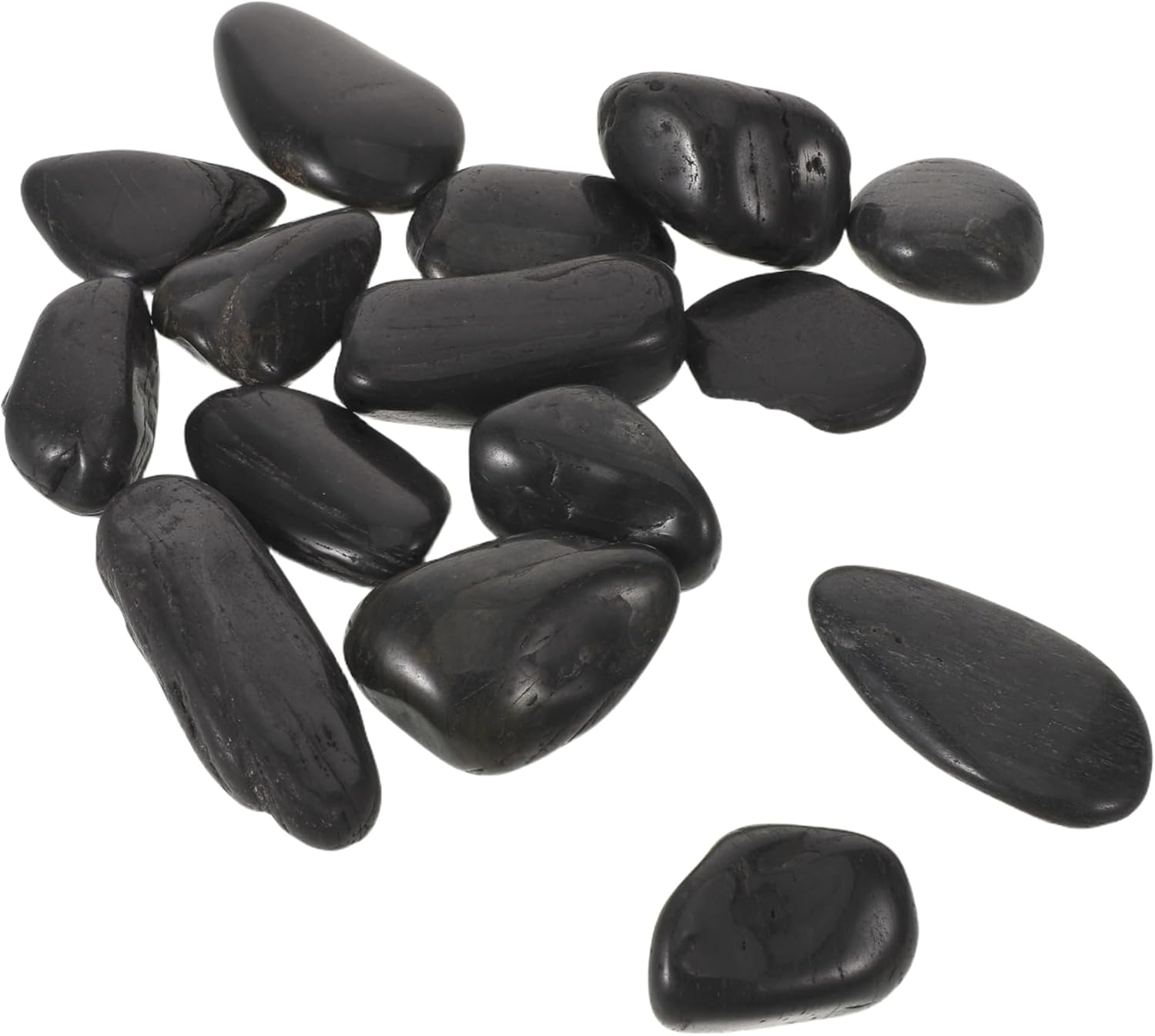 ibasenice 1 Set Cooking Stones - Heat Resistant Pebbles Natural River Rock For Food Heating And Steak Cooking - Pebbles For Keeping The Dishes Warm