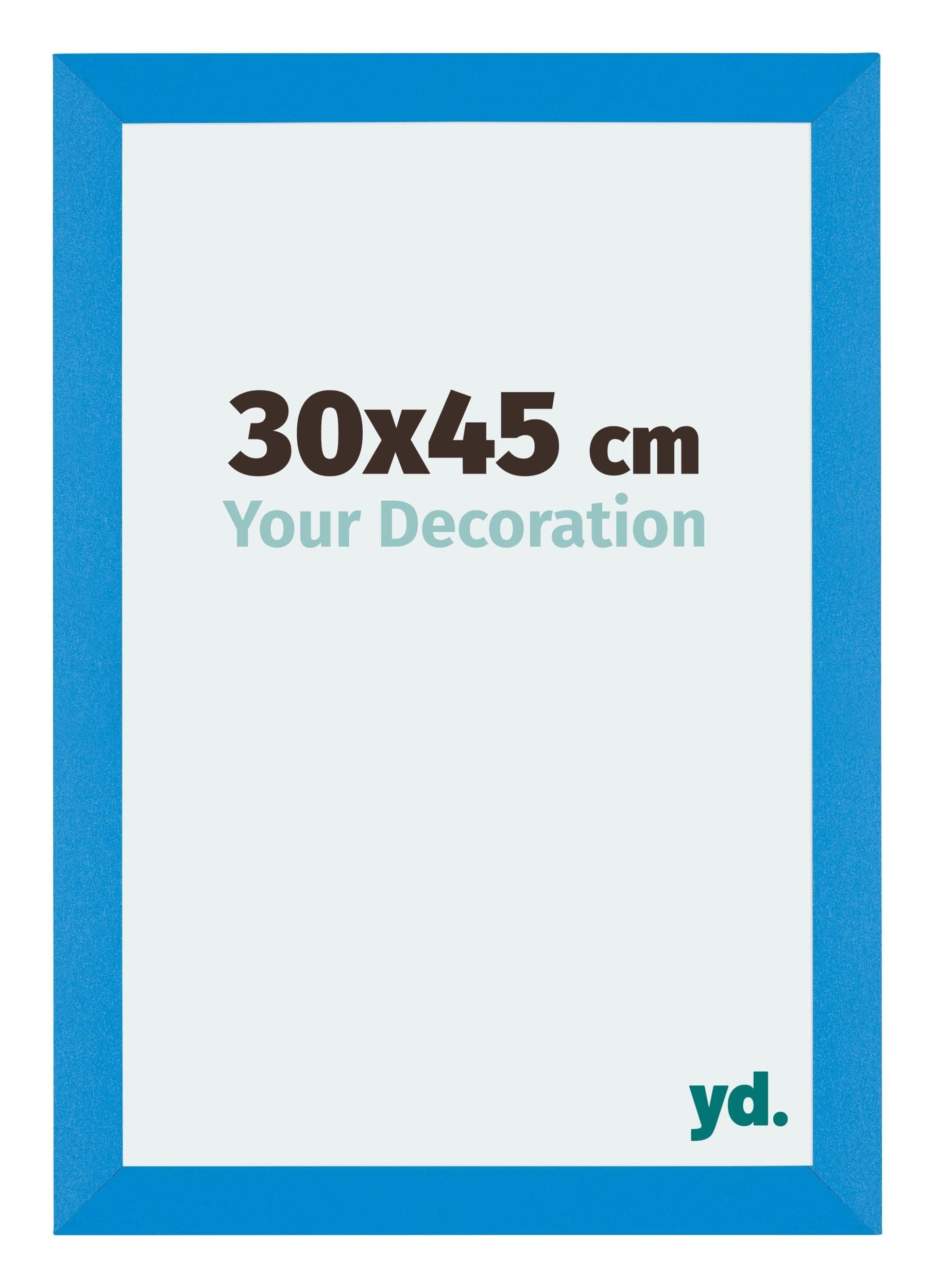 Your Decoration - Picture Frame 30x45 cm - Bright Blue - Decorative Wall Frame in MDF with Antireflection - Frame 30x45 - Mura — image 1